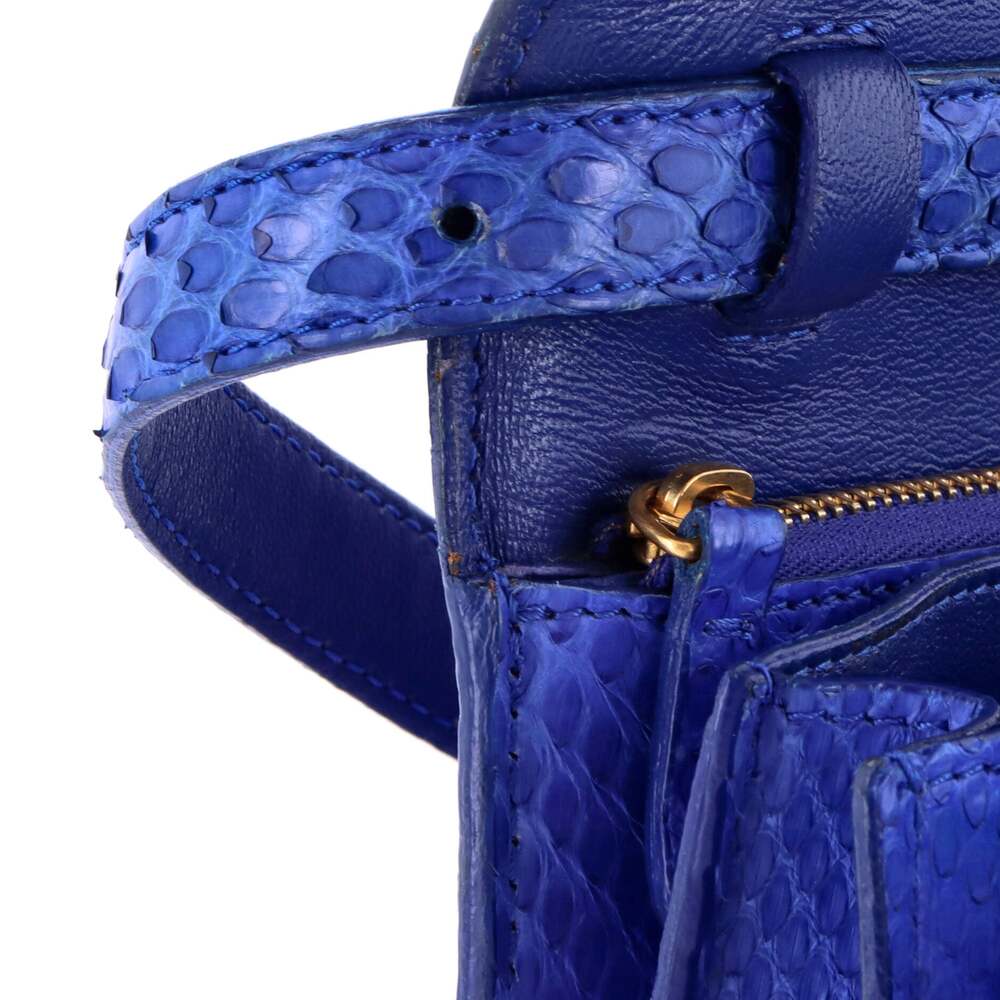 Celine Classic Box Bag Python Medium #203953c13b - image 6